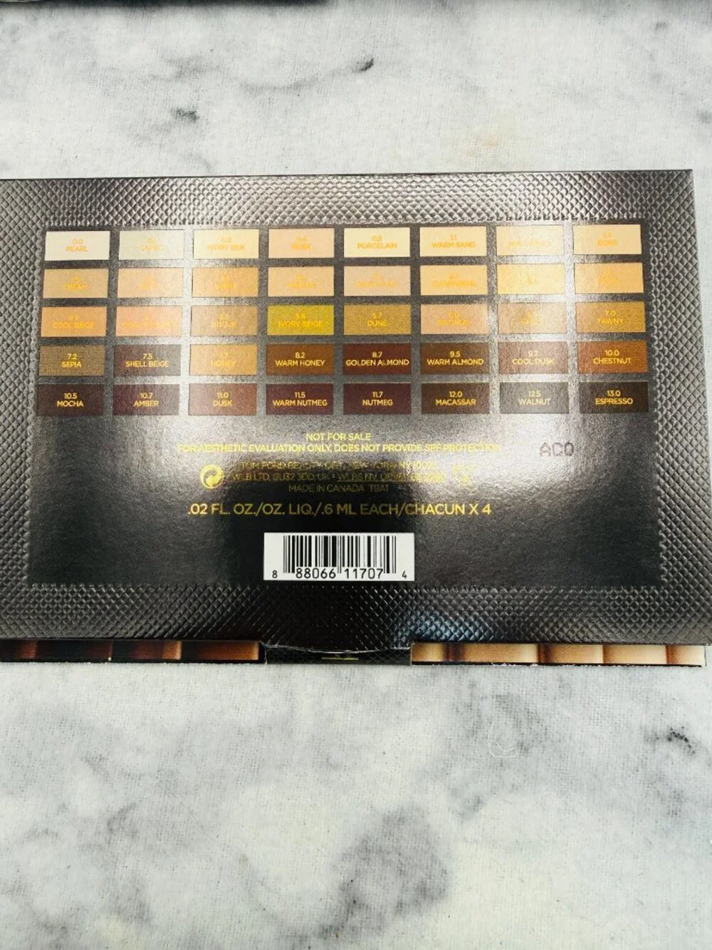 Tom Ford Beauty Gift Set-4 Shades Illuminate Radiance Foundation SPF 50-5pc-NEW